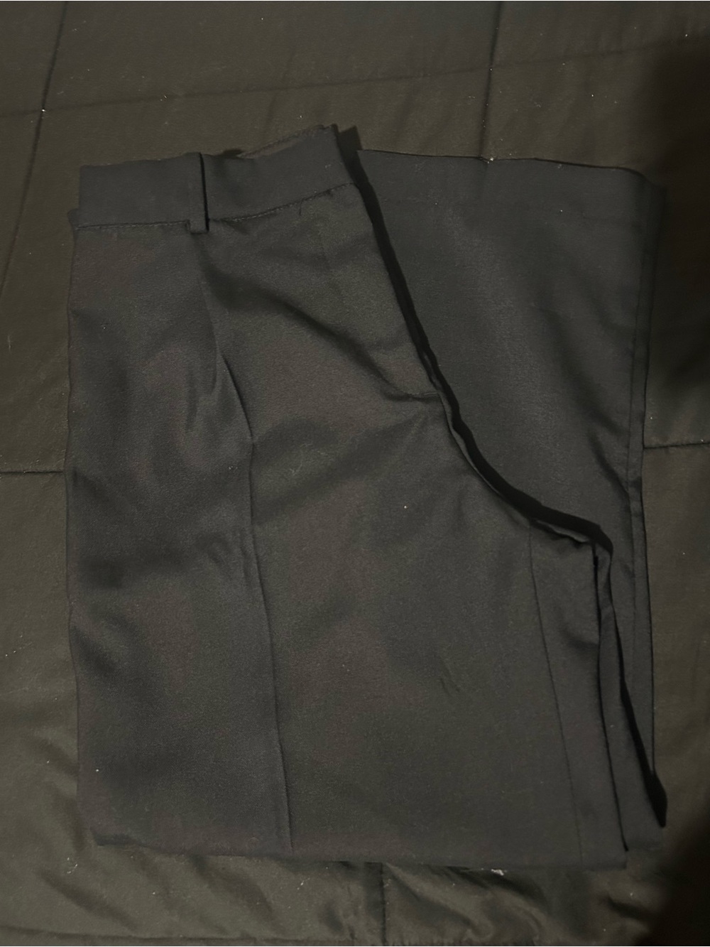 H&M Womens Black Tailored Dress Pants in US 10